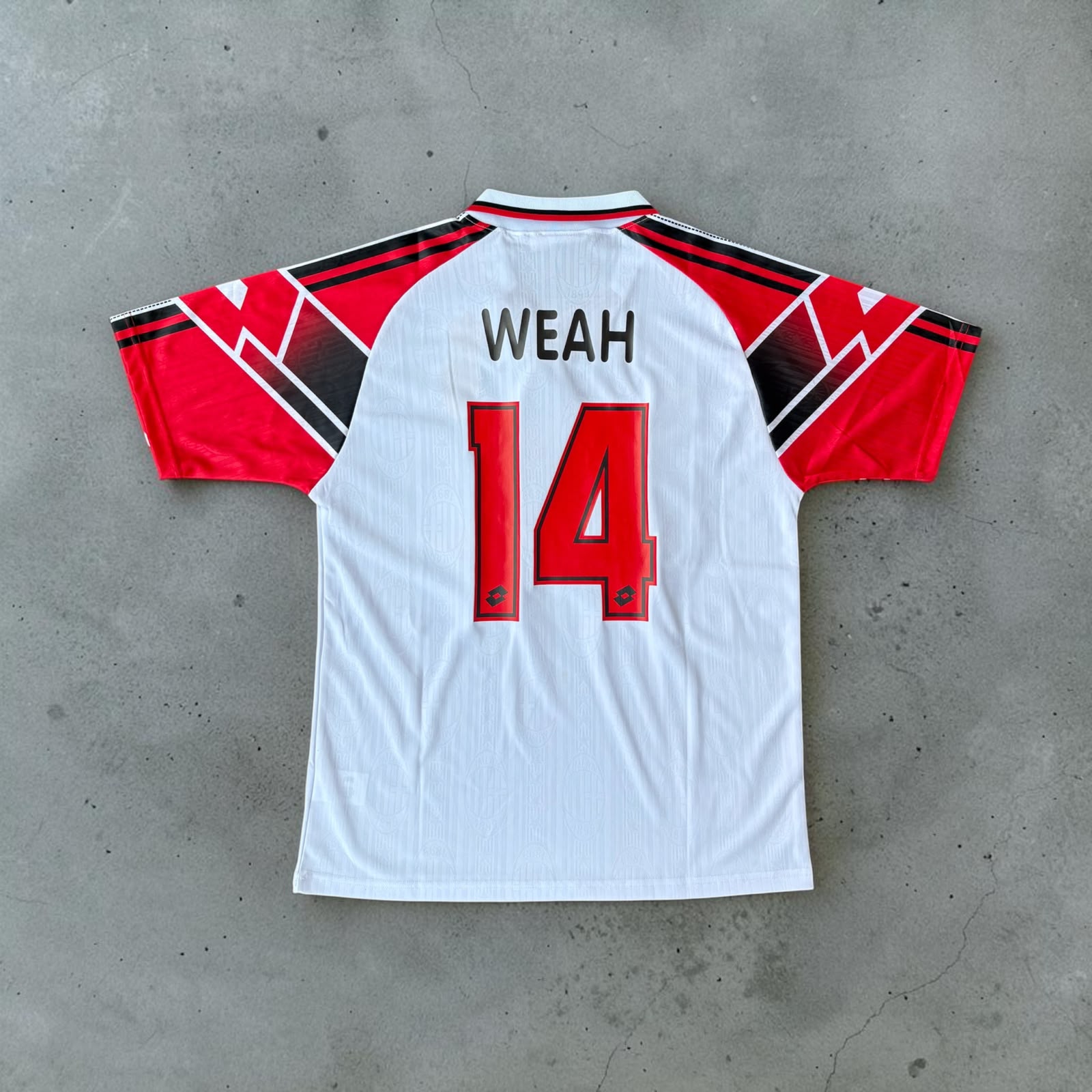 1997-1998 ACM White Copa Edition Retro Soccer - Weah
