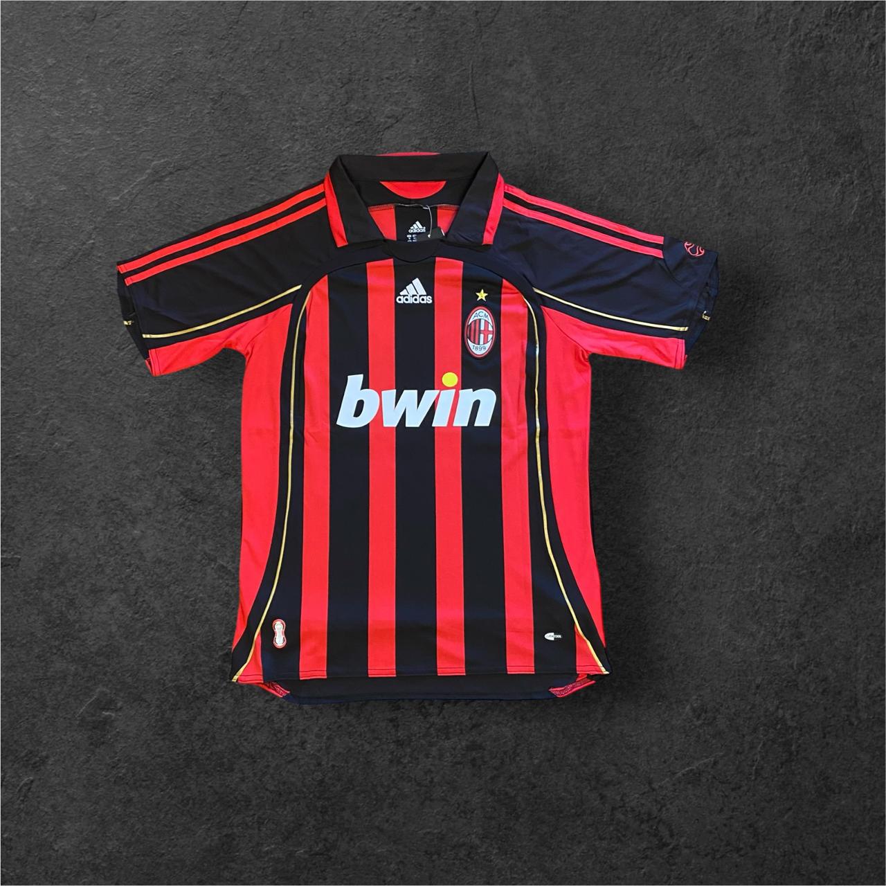 2006-2007 ACM Home Retro Soccer Jersey - Kaká