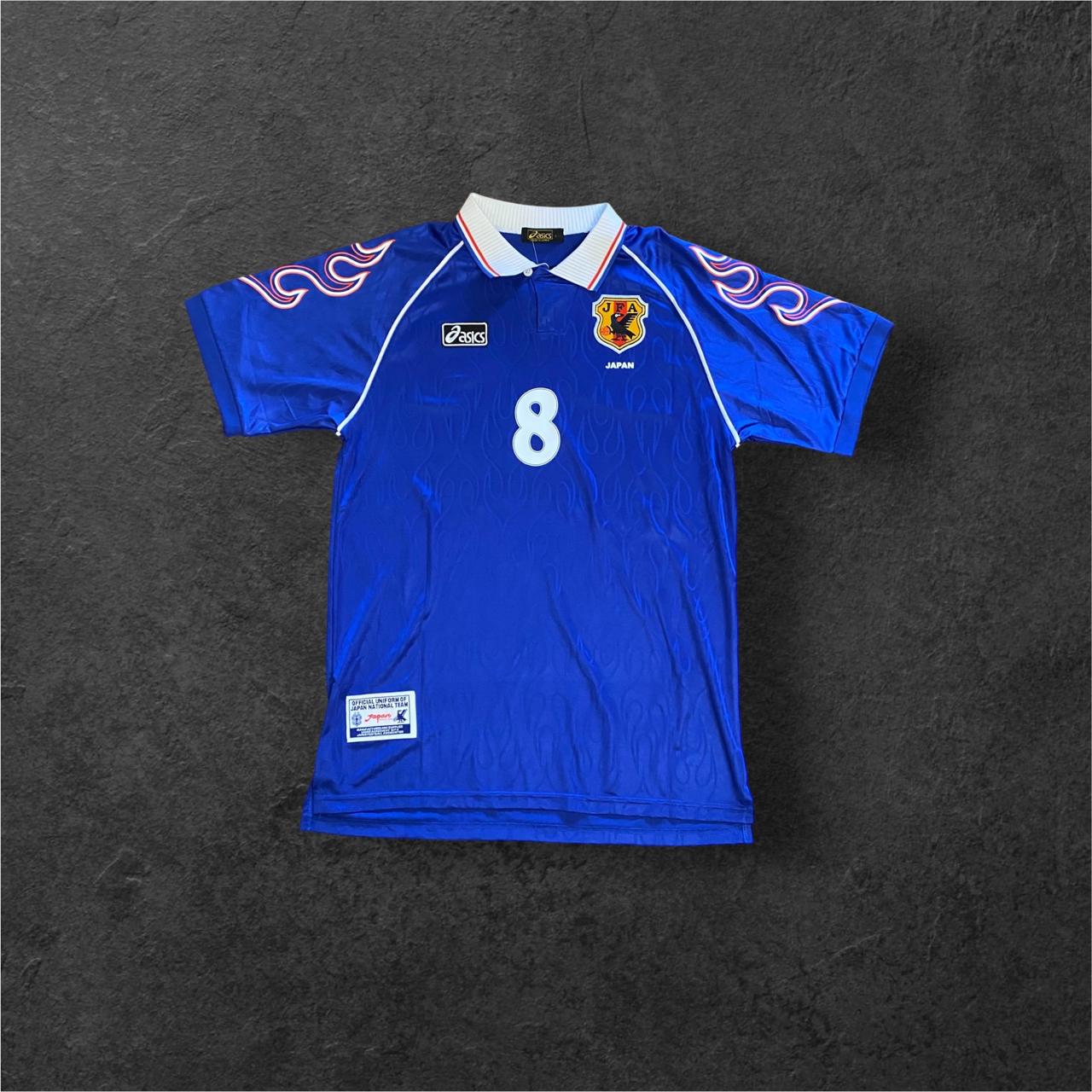 1998 Japan Home Retro Soccer Jersey - Nakata