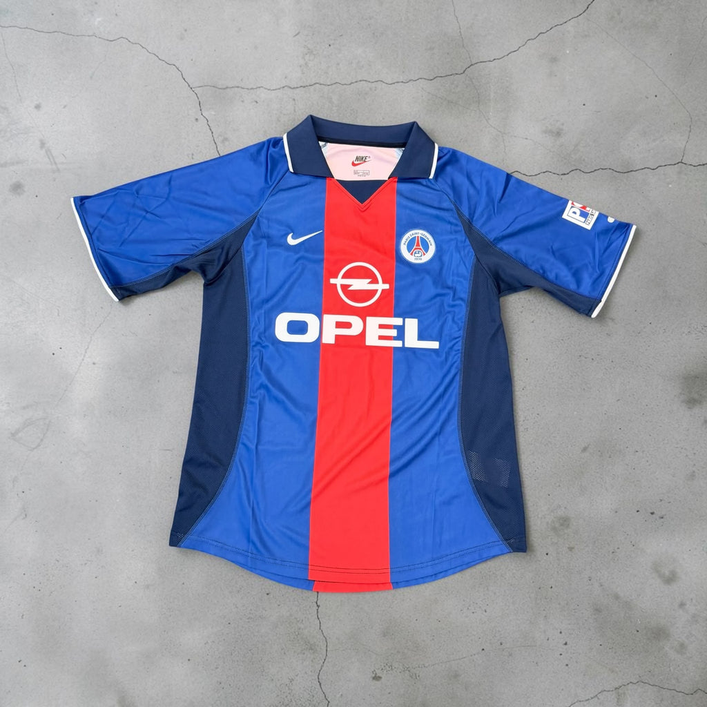 2000-2001 PSG Paris Home Retro Soccer Jersey - Okocha