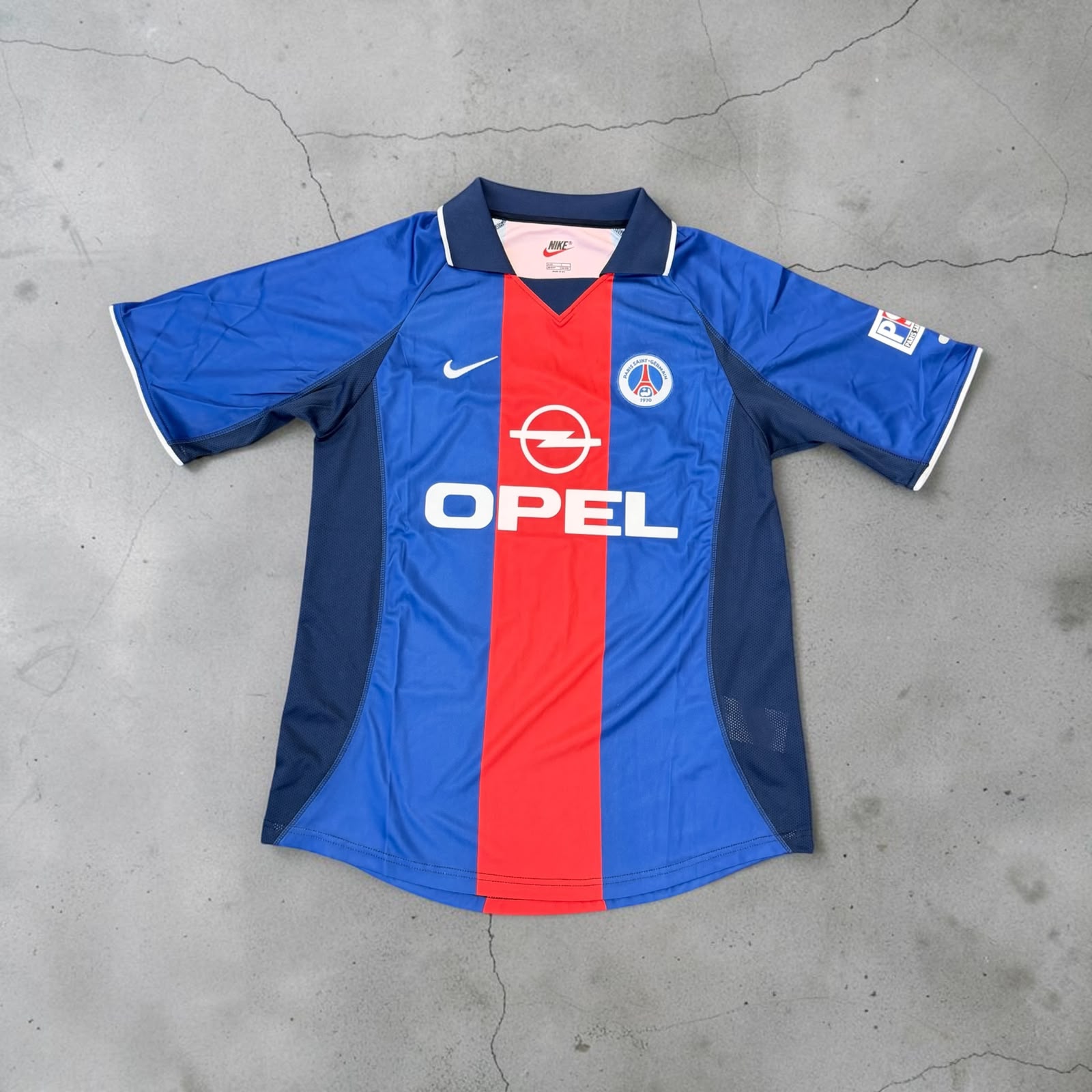 2000-2001 PSG Paris Home Retro Soccer Jersey - Okocha