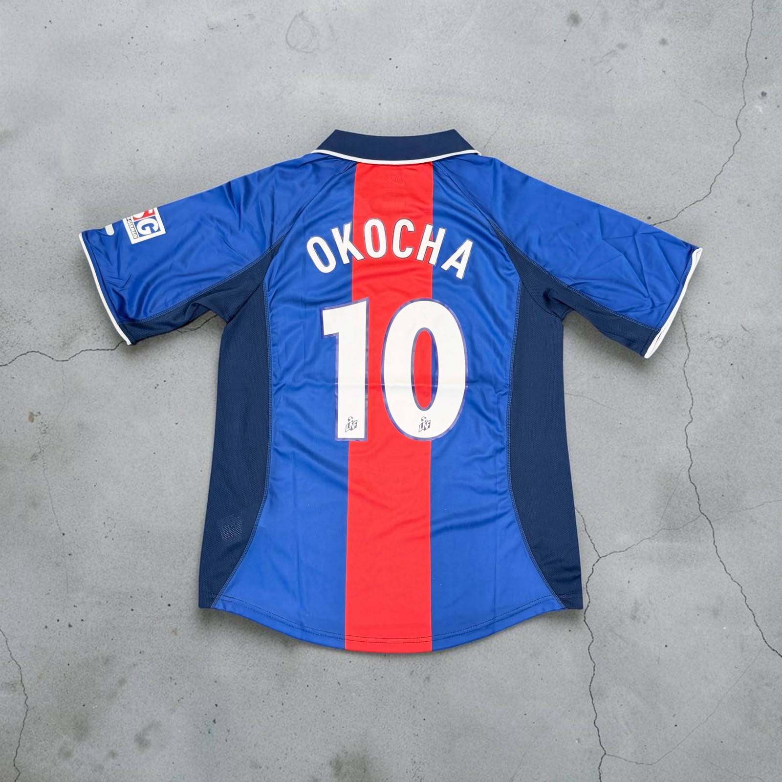 2000-2001 PSG Paris Home Retro Soccer Jersey - Okocha