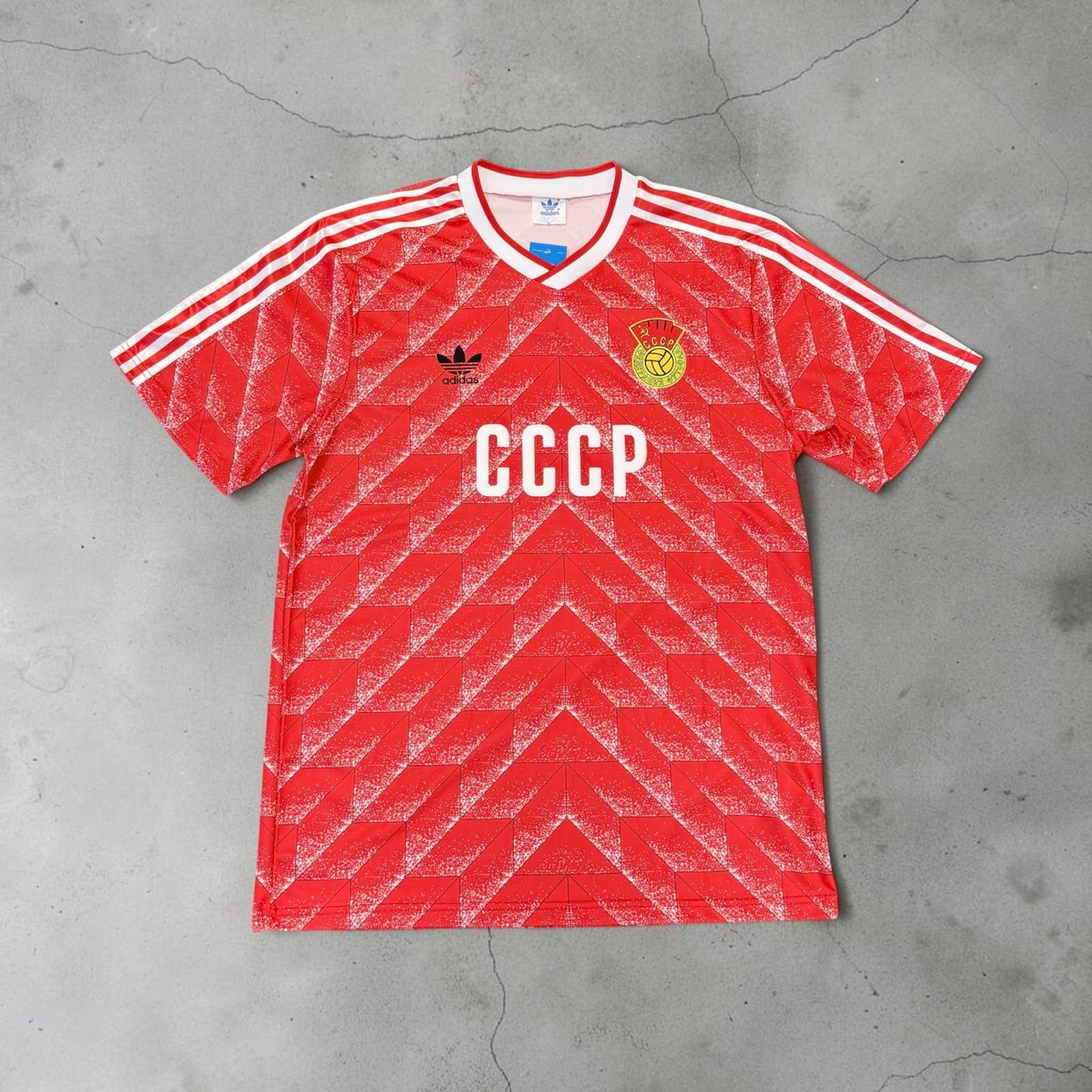 1988-1989 Soviet Union Home Retro Soccer Jersey