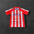 1994-1995 ATM Home Retro Soccer Jersey -  Simeone