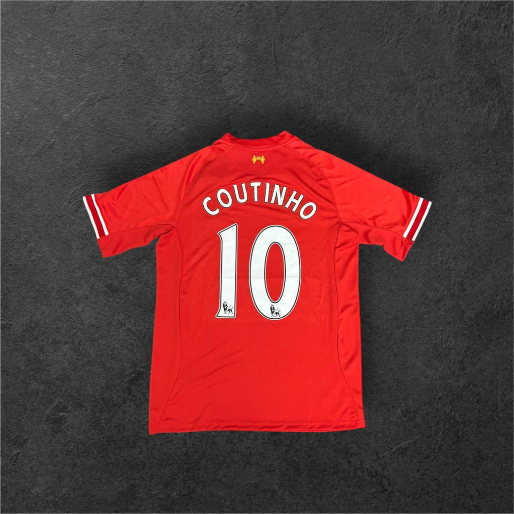 2013-2014 LIV Home Retro Soccer Jersey - Coutihno