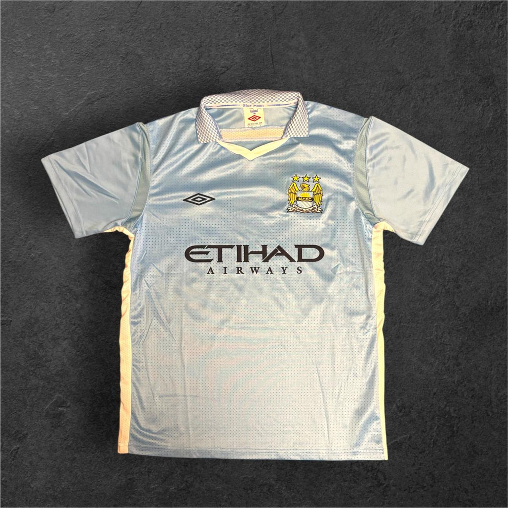 2011-2012 Man City Home Retro Soccer Jersey - Balotelli