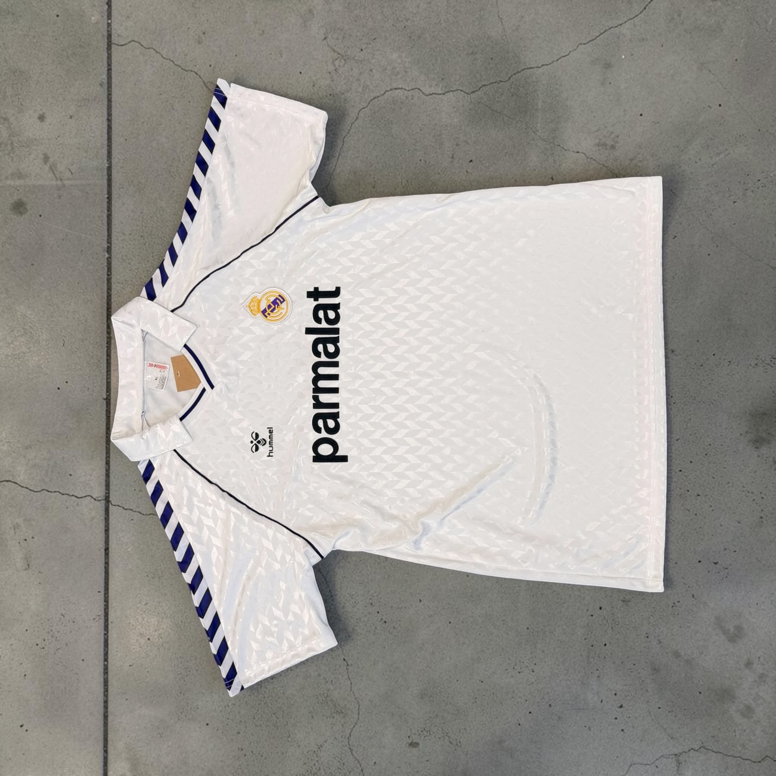 1986-1988 RMA Home Retro Soccer Jersey